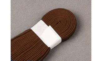 Cordon ito soie marron