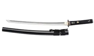 Wakizashi Tamahagane Bo Hi